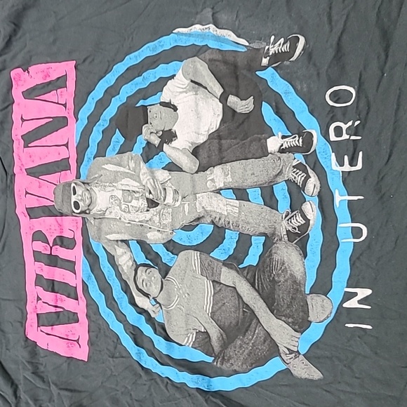 NWT Daydreamer Nirvana in Utero Oversized Unisex T Shirt - Picture 2 of 3